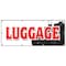 Signmission LUGGAGE BANNER SIGN designer name brands leather discount handbags sale B-96 Luggage - alternate 1